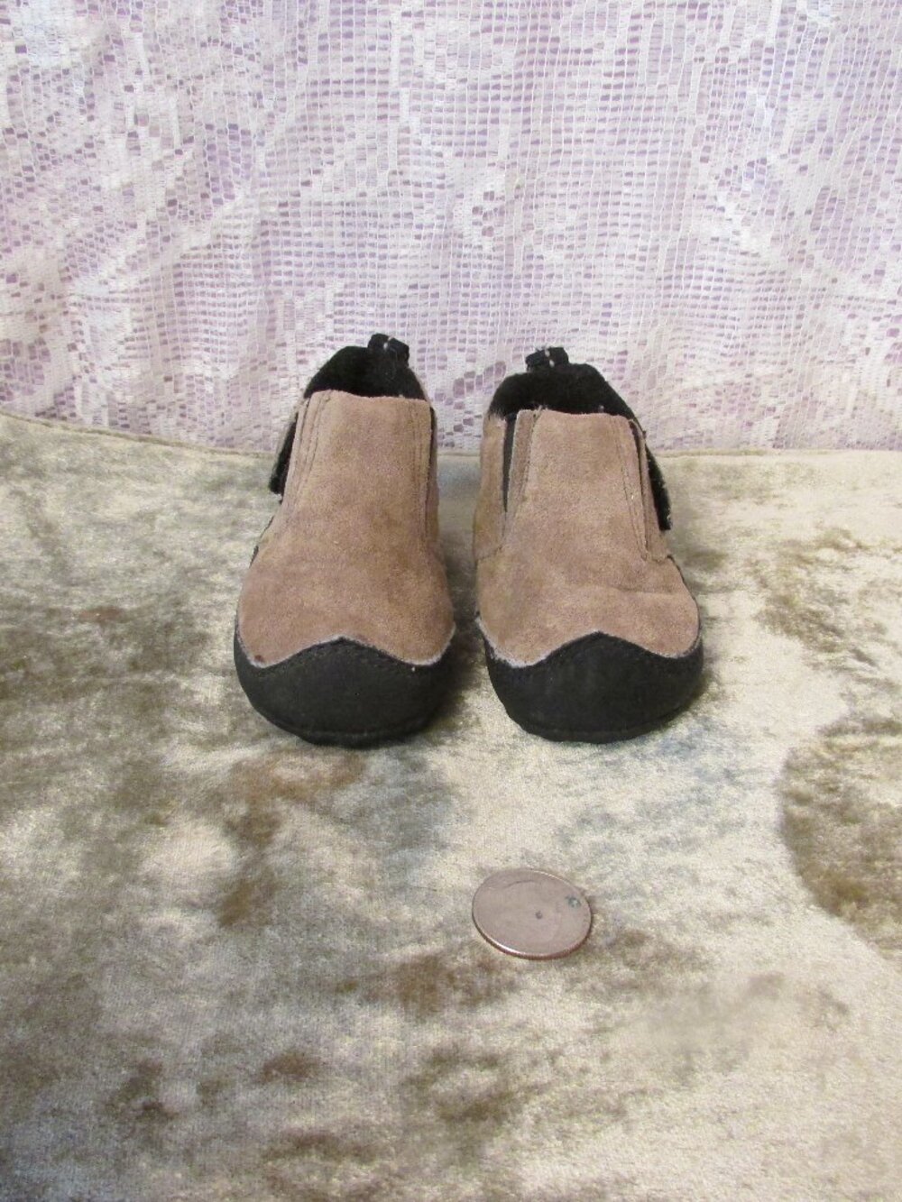 Merrell My First Merrells Infant Baby Shoes Size 3-6 months Taupe
